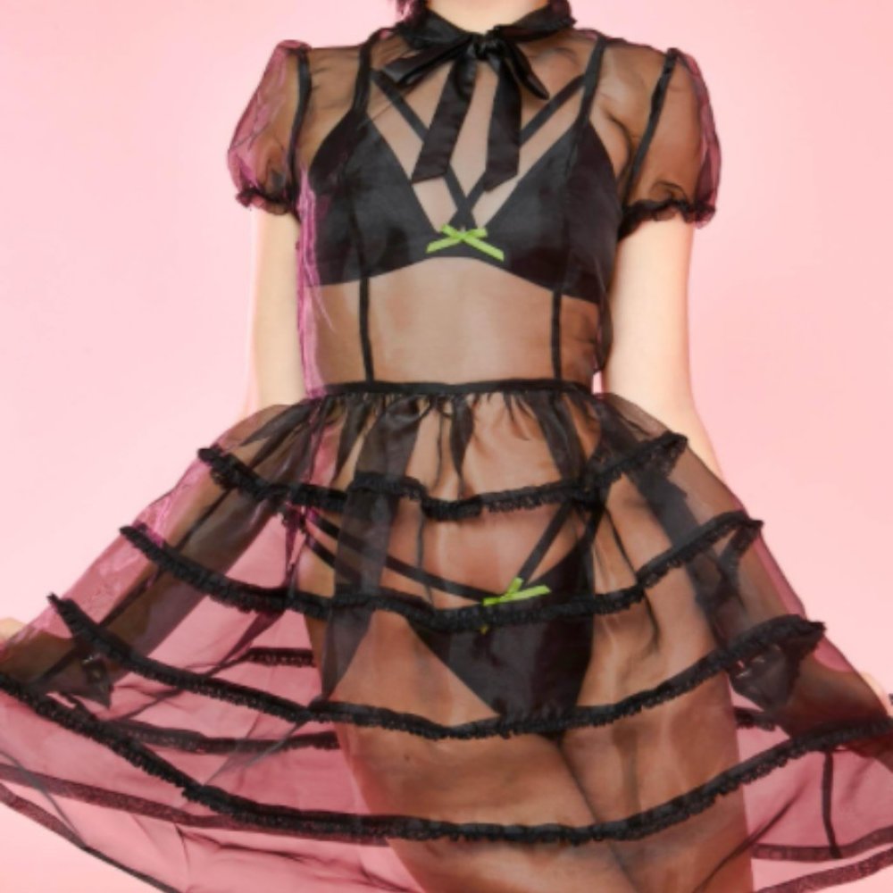 Goth Babydoll Dress